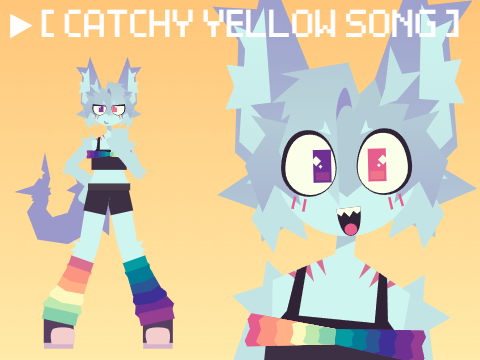 ✩ᴄᴀᴛᴄʜʏ ⊹ ʏᴇʟʟᴏᴡ ⊹ sᴏɴɢ✩ [oc anim]