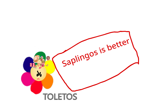 saplingos is better [poorly drawn]