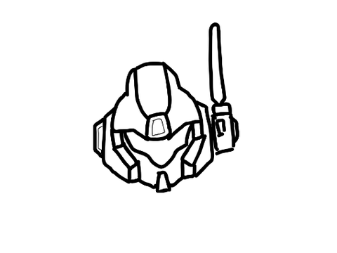 手書きでジェガン