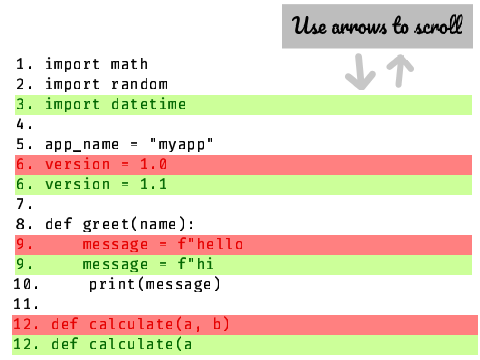 Myers algorithm Usage