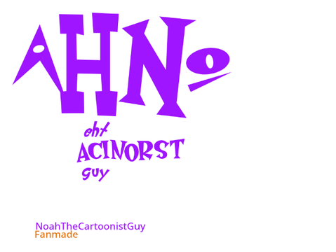 NoahTheCartoonistType v0.0