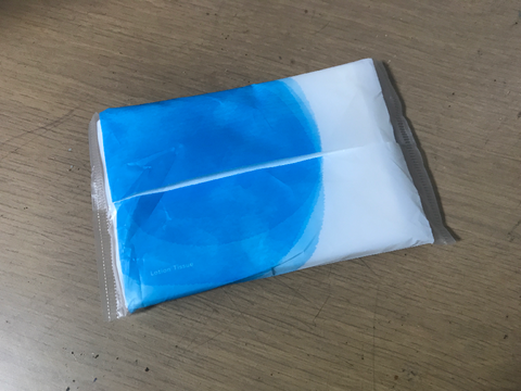 甘いティッシュ