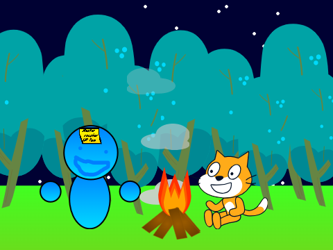 me around this campfire