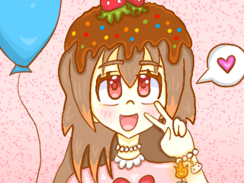 ᰔᩚ "I love Strawberries! ㅤ❤️" ~ bday gift ! ʕ•ᴥ• ʔ