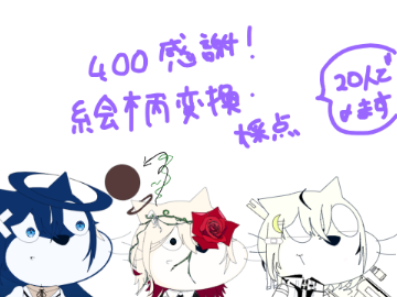 【400人記念】あなたの猫改造を絵柄変換or採点！ remix