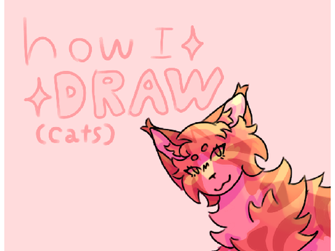 How I draw cats :3