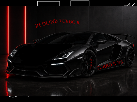 REDLINE TURBO R V8 SPEC speedometer