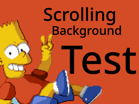Scrolling Background Test