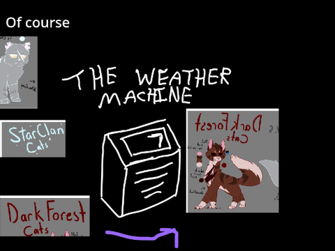 Some idiot put the weather machine on 7 RUN FOR YOUR LIVES 