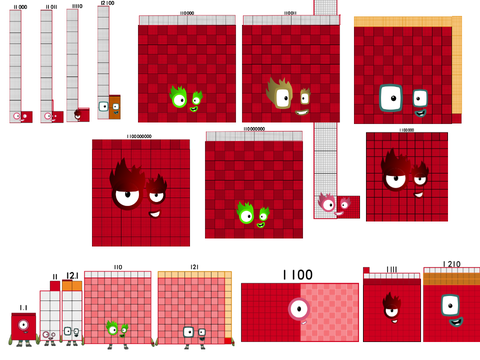 Numberblocks band Elevens