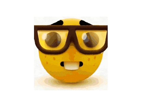 nerd emoji meme