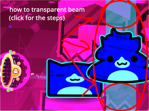 transparent beam tutorial thing idk