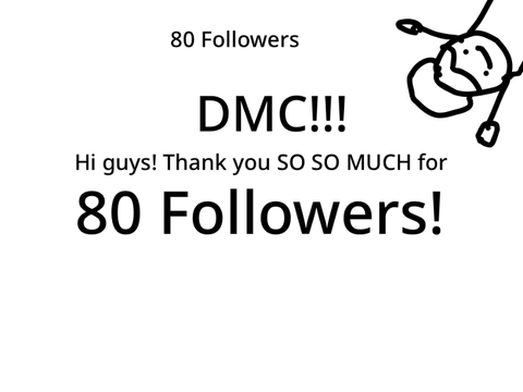 80+ Followers DMC!!! (ENTRIES NEEDED) 