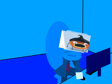 cube screams as loud as he can