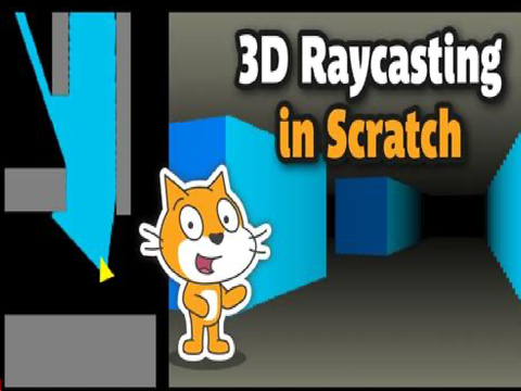 3D Raycasting in scratch | #3D