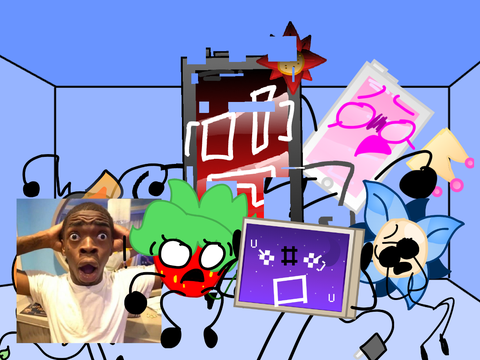 pizza tower scream meme with my girl Oc's (not all of them, Resigned)