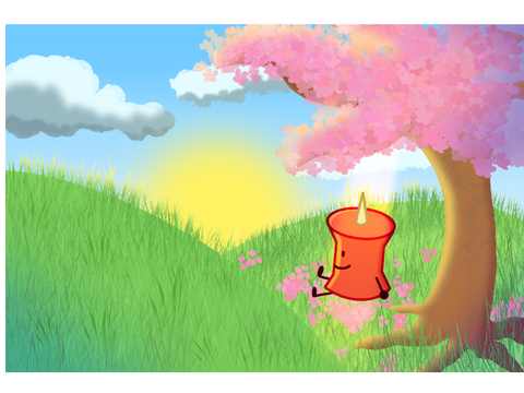 Art of Pin from bfdi