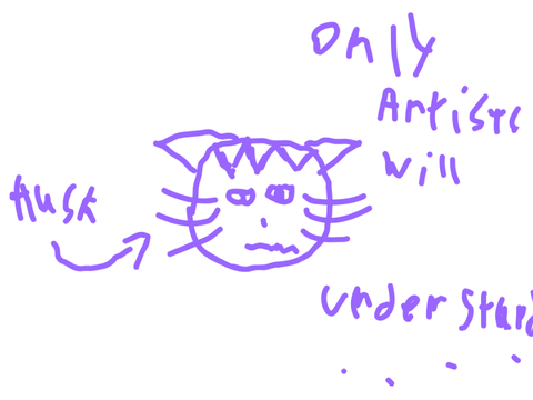 Only artists will understand...