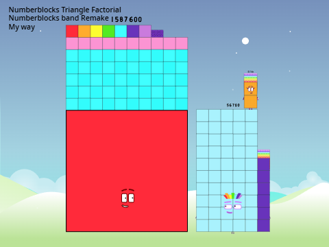 Numberblocks Triangle Factorial Numbers Band Remake My Way