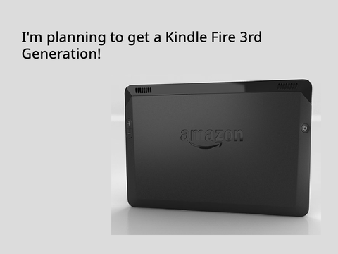 I’m planning to get a Kindle Fire 3rd Generation