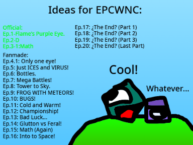 Ideas for Evo Pop Cartoons with No Context