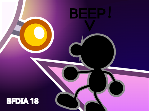 BFDIA 18 Scene But Someone Else Is Here..
