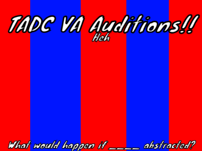 TADC VA Auditions ll Gangle