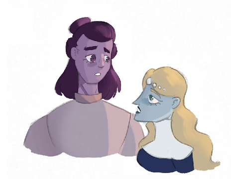 A totally normal Fated the musical fanart dump