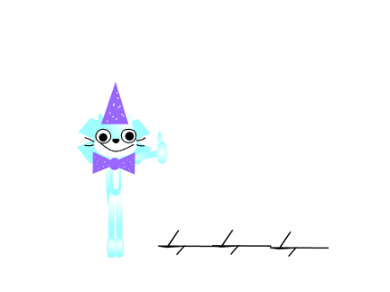 animation o f aquamarine man