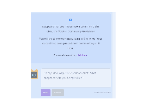 100% sure that Scratch's cuss word detector now uses A.I.