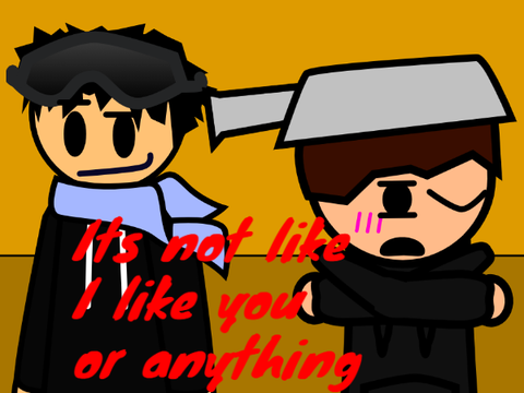 Its not like I like you or anything (The Boys Animation)