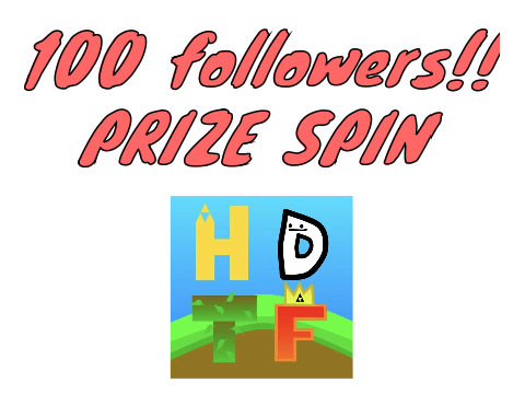 100 followers spin for prize