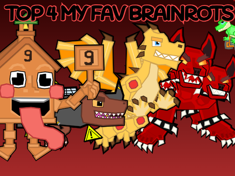 TOP 4 MY FAV BRAINROTS EDIT V2