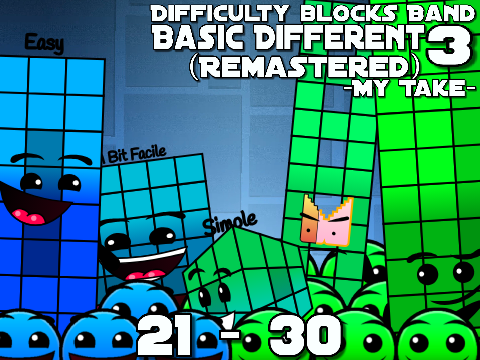Difficulty Blocks Band Basic Different 3 (REMASTERED)! (OFFICIAL!!!)