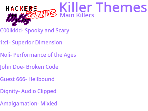 Killer Themes