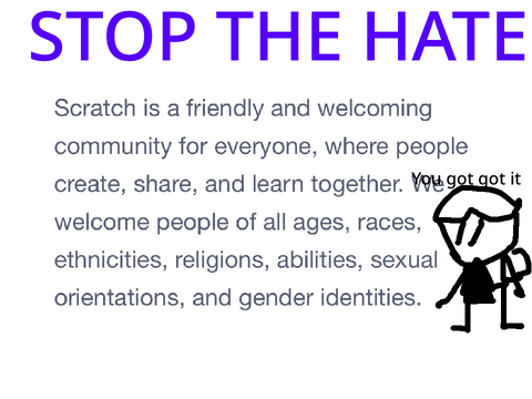 STOP THE HATE
