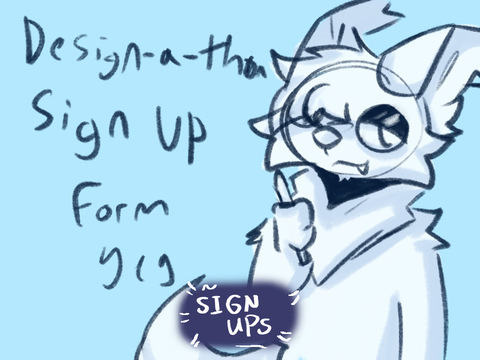 Design-a-thon sign up form