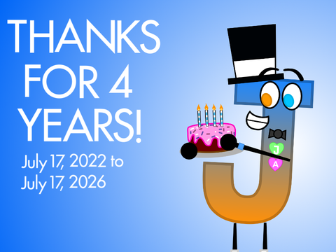 Thanks for 4 Years!