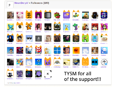 100 followers!!!!!!!!!!