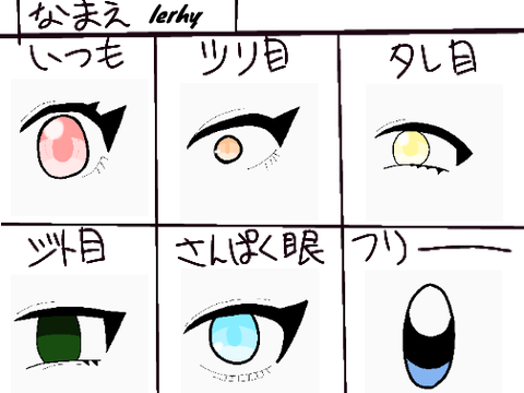 チキン「色んな目描こう☆ remix!!