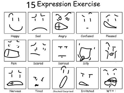 My 15 expression Exercises