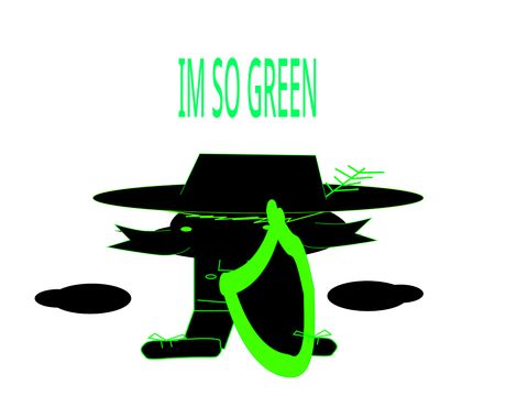 H.A.R.F Shorts 46 - IM SO GREEN