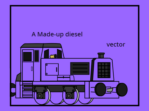 made-up diesel Vector