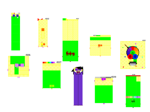 Numberblocks Band Retro 4331-4340