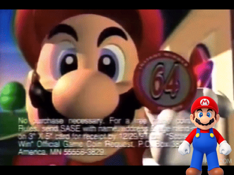 mario reacts the mario kart 64 Taco Bell  (Reuploaded)