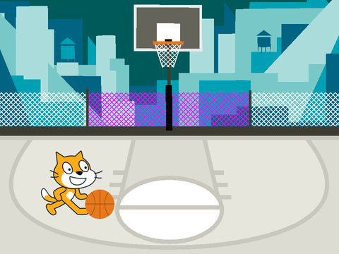 scratch cat basketball!!!