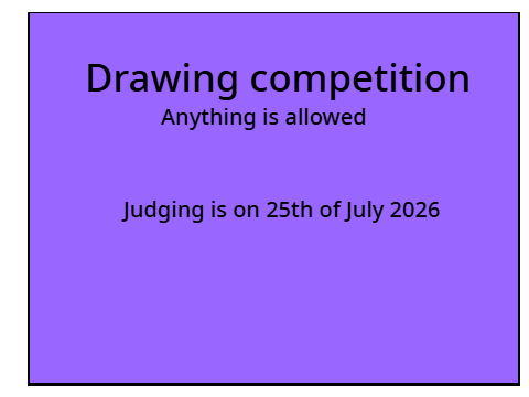 The 2026 Drawing Competition
