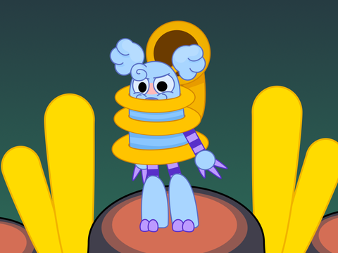 Drawing a monster every day, day 1: Sooza