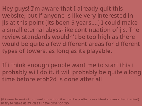 Announcement