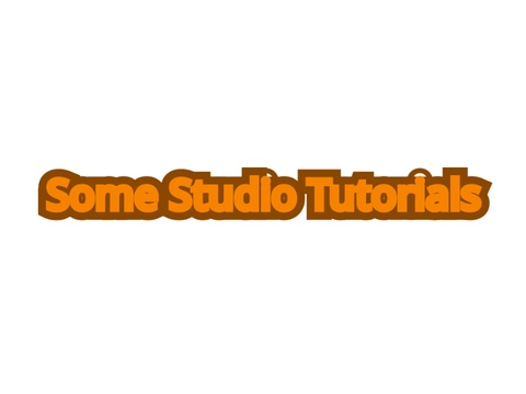 Studio Tutorials